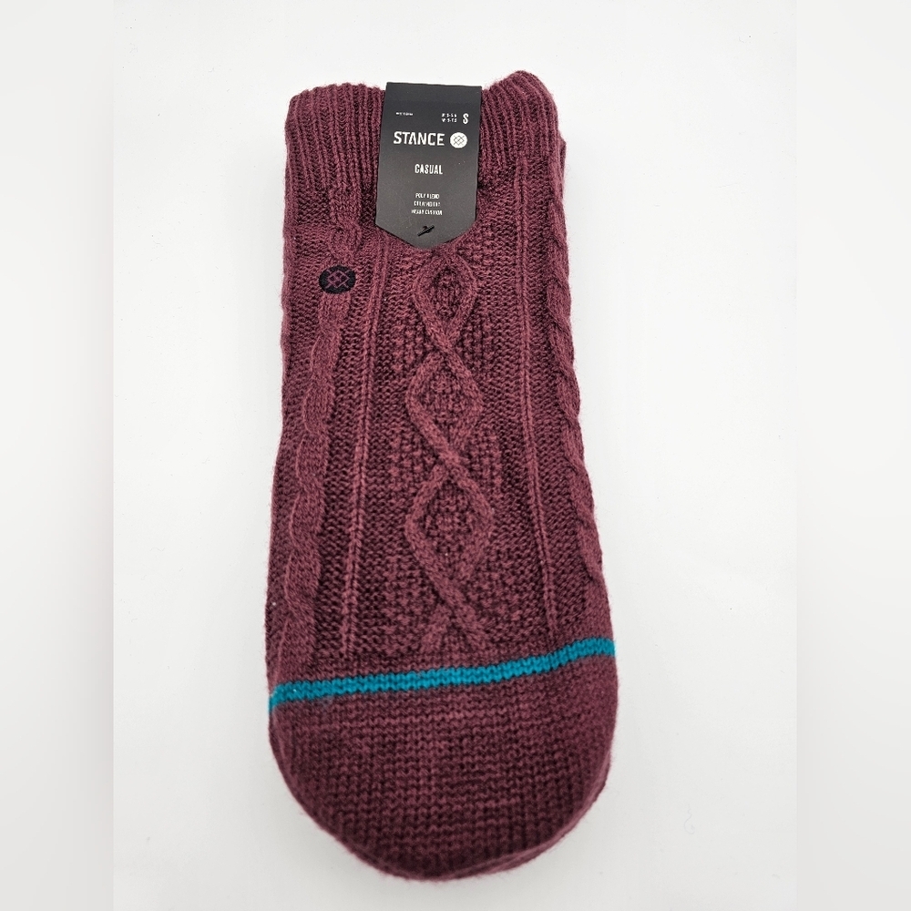 STANCE CASUAL HEAVY CUSHION CREW HEIGHT SOCKS  'ROASTED’ SIZE S BRAND NEW